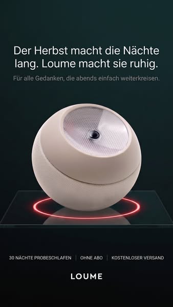 Einschlafen in Minuten.