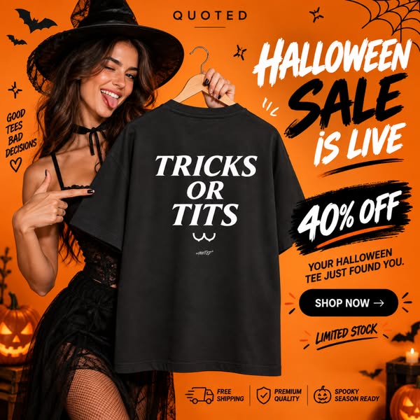 SPOOKY SEASON SALE: 40% OFF ALL WEBSITE