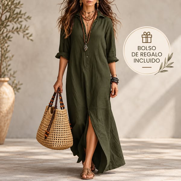SHEILA Vestido + Bolso Tejido GRATIS
