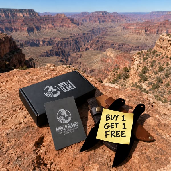2 Knives for the Price of 1 + Free Shipping