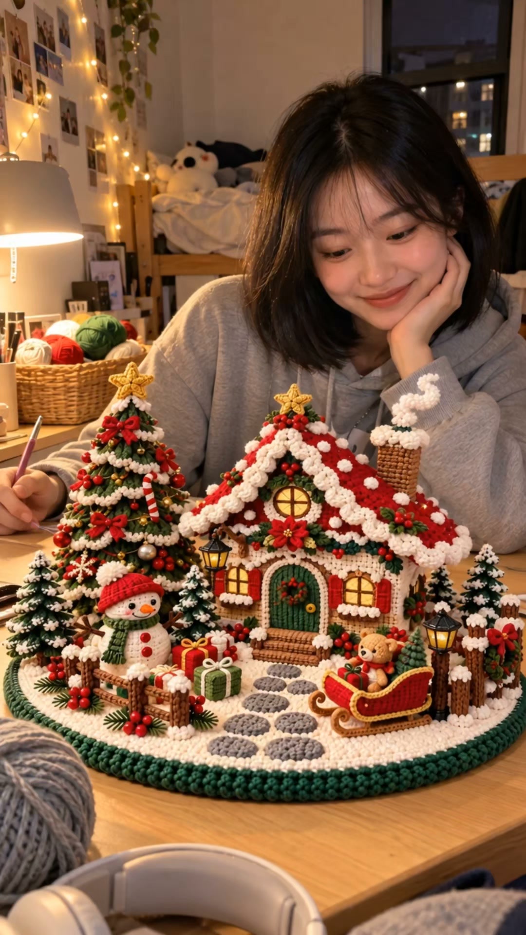 Ihr perfektes Häkelprojekt für gemütliche Weihnachtsstunden!
