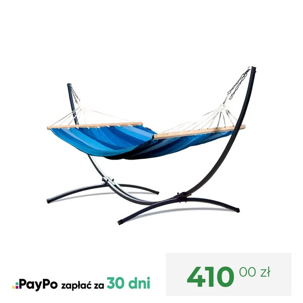 POTENZA Stelaż Indela 120kg + Hamak Acadia 200x120