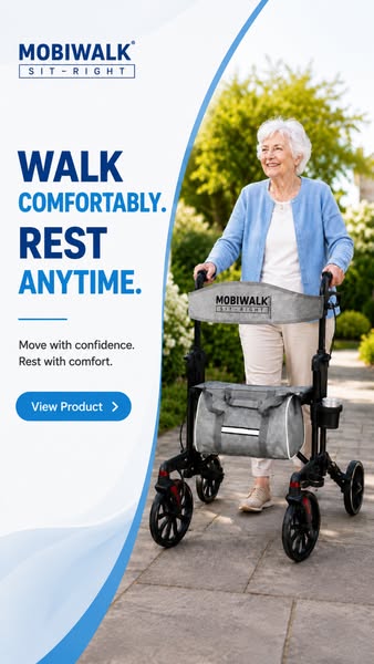 Walk Further. Rest When You Need