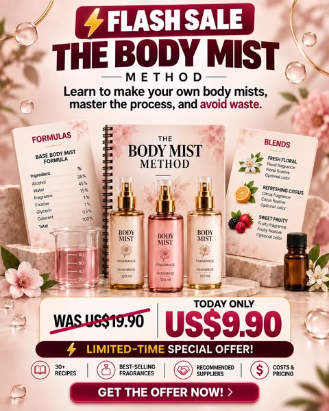 Learn How to Make Body Mist and Start Selling from Home