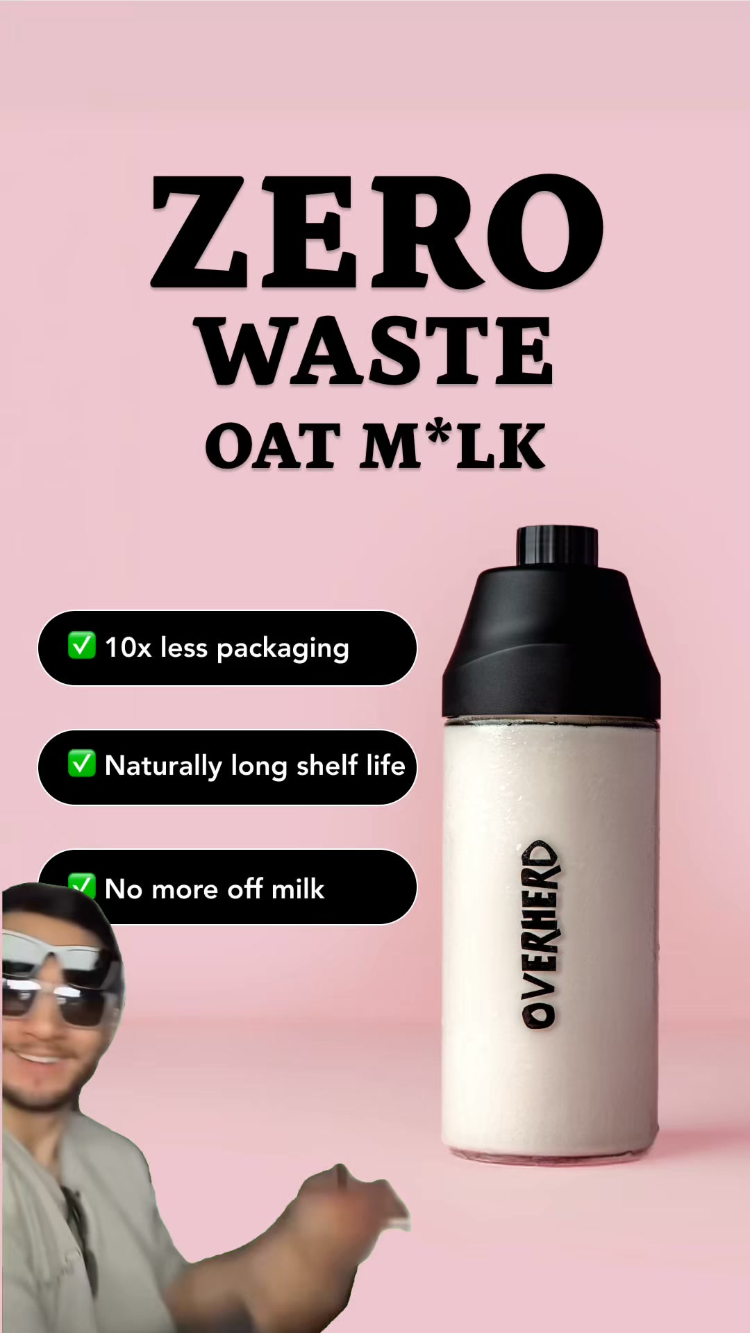 Sustainable Oat M*lk