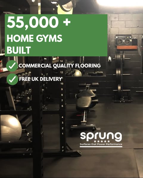 55,000+ Home Gyms Built On Our Floors