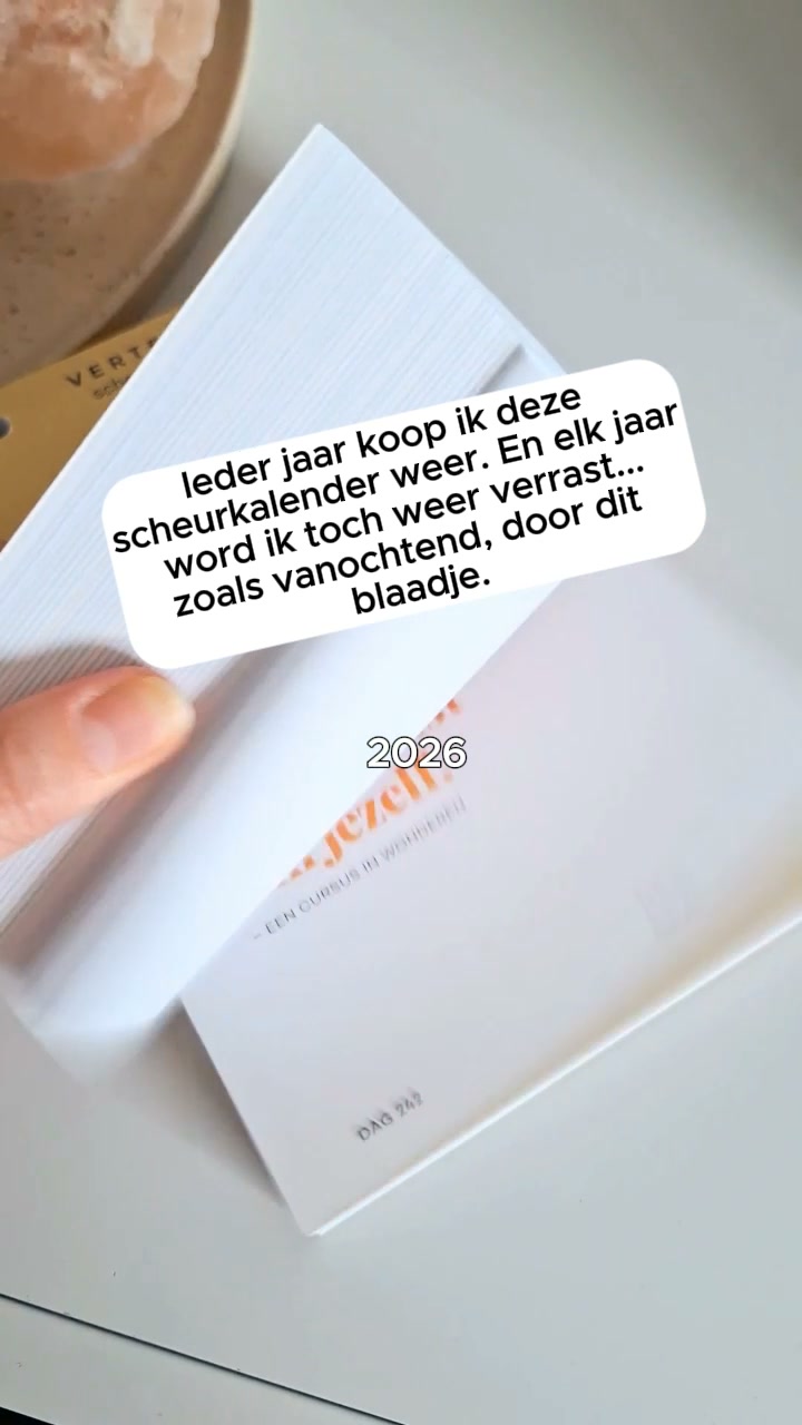 Het blokje voelt ineens licht