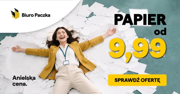 Papier do drukarki od 9,99 zł