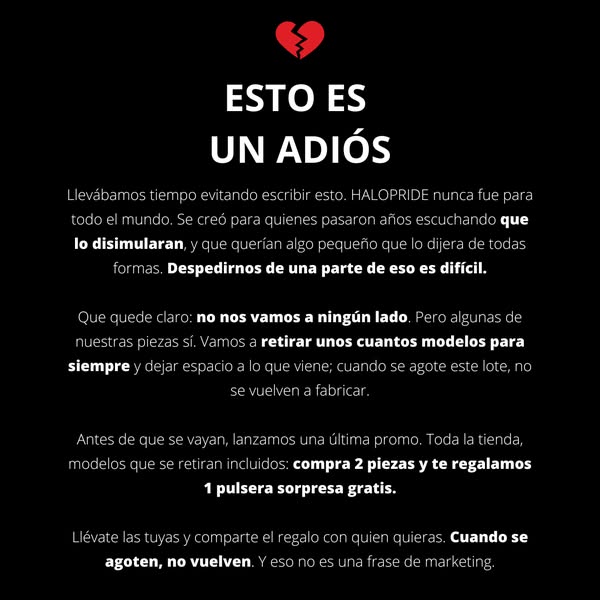Esto es una despedida