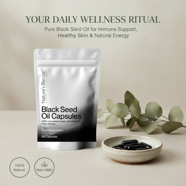 10X More Potent Black Seed Capsules