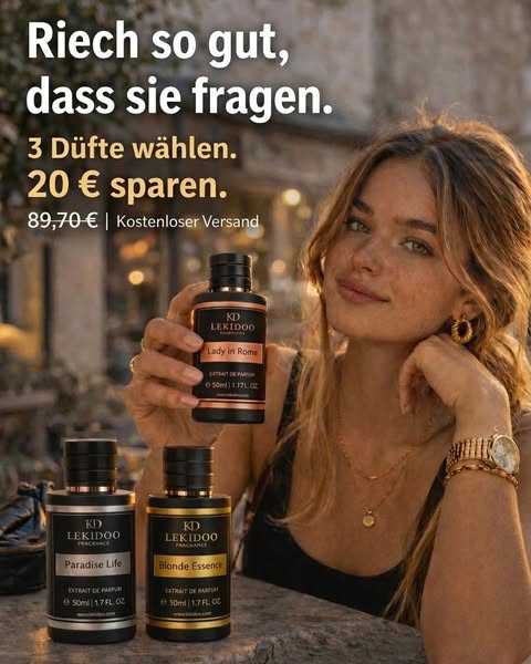 Schluss mit teurem Parfüm