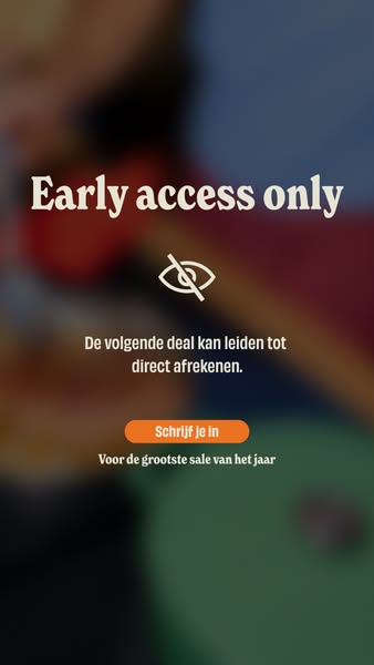 Schrijf je nu in: tot 60% korting