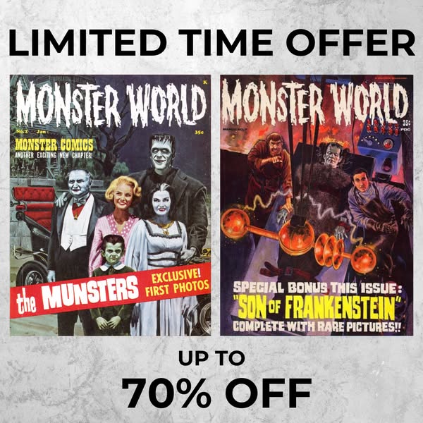 50% OFF CLASSIC HORROR