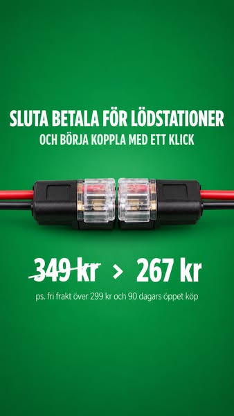 Nedsatt pris månaden ut