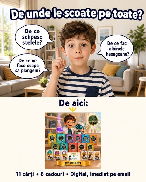De ce-uri Trezește curiozitatea copilului tău