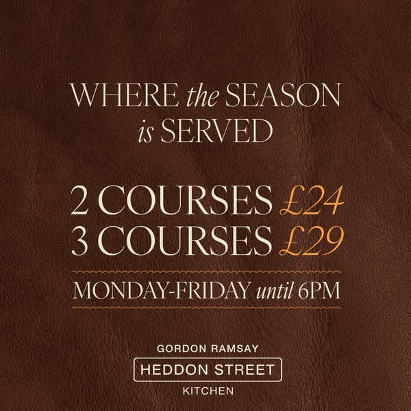 WHERE THE SEASON IS SERVED​