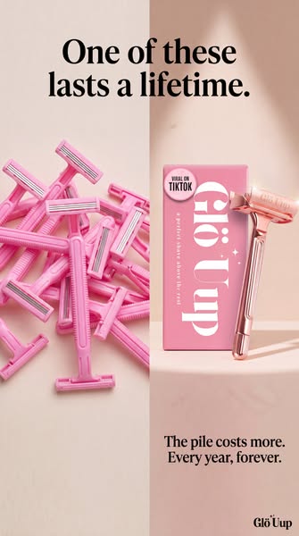 One razor. For life. £49.99.