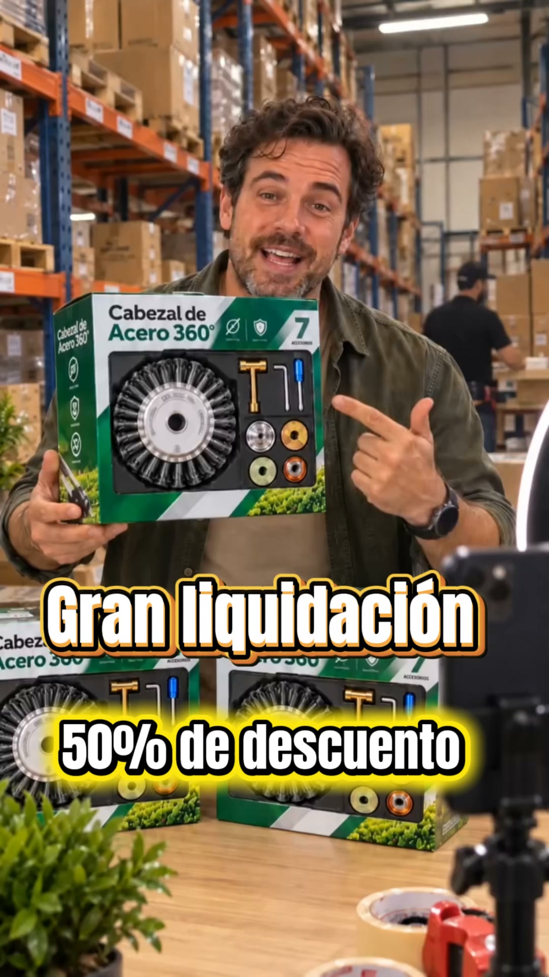Cabezal de alambre ORVENISA | 50% de descuento