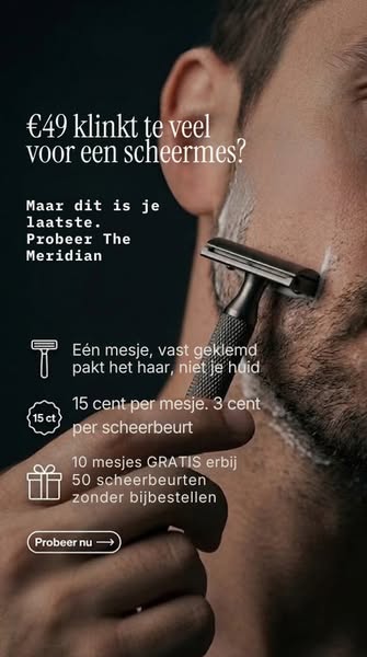 €49 voor een scheermes. En dan nooit meer.