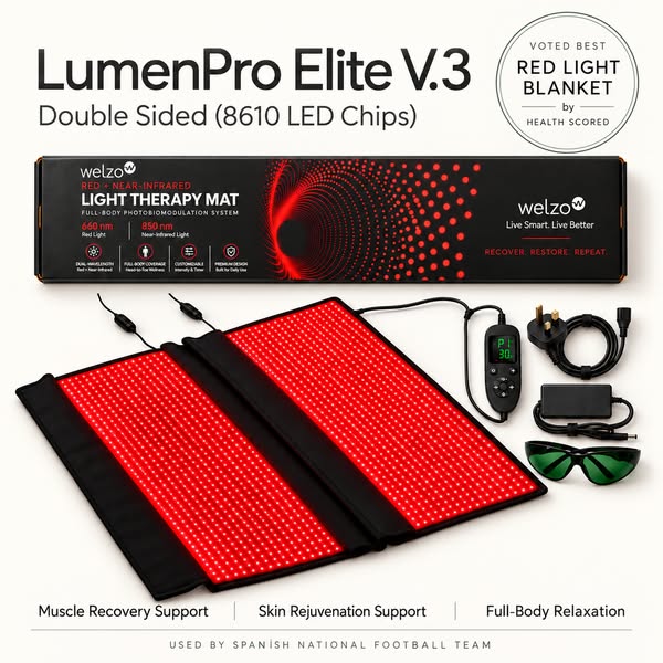 64% Off LUMENPRO V3.0 Red Light Blanket