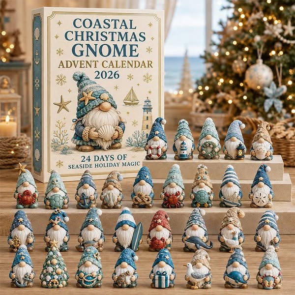 LAST DAY 49% OFF Gnome Advent Calendar 2026 – 24 Days of Whimsical Holiday Surprises