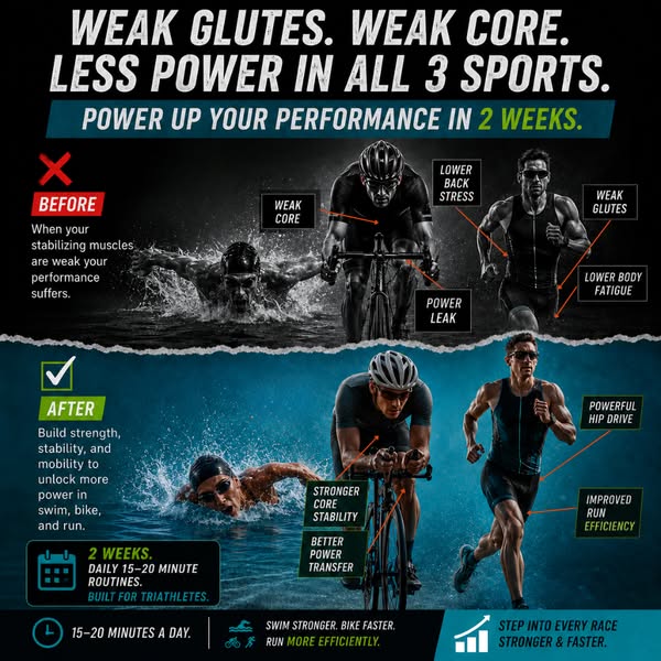 The Biggest Limiter of Your Triathlon Performance... Probably Isn't Your Swim, Bike, or Run.