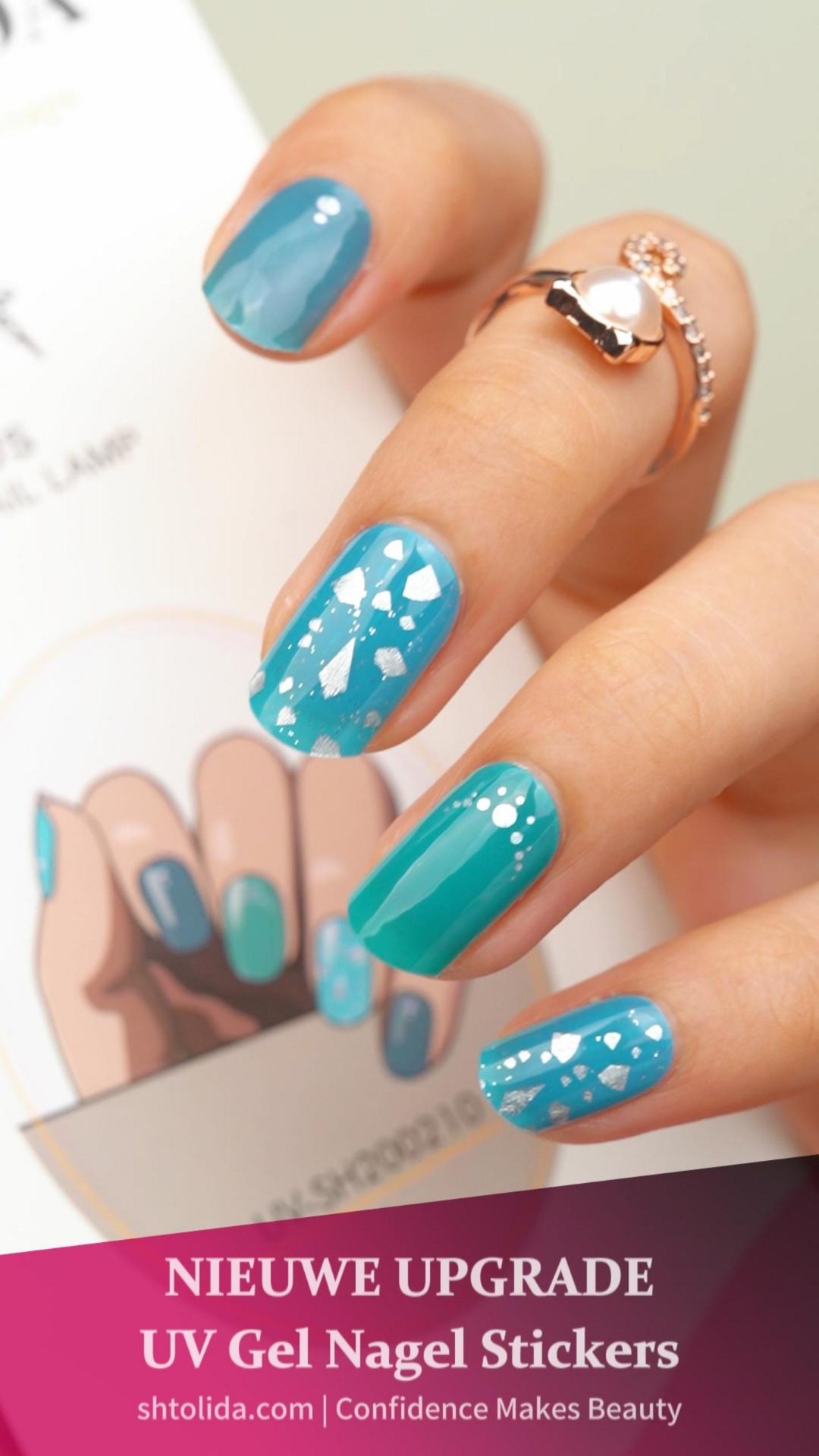 Nieuwe upgrade: UV Gel Nagel Stickers