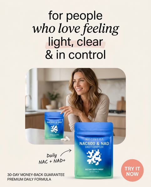 Daily NAC + NAD+ Support, Simplified