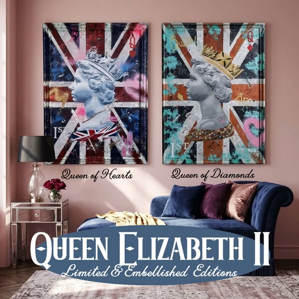Limited Edition Queen Elizabeth II Artwork