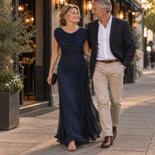 Ein Kleid, das Komplimente bekommt