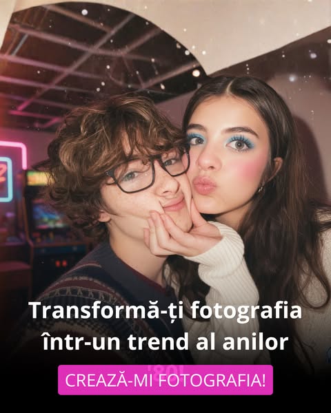 Transformă o fotografie în stilul anilor '80