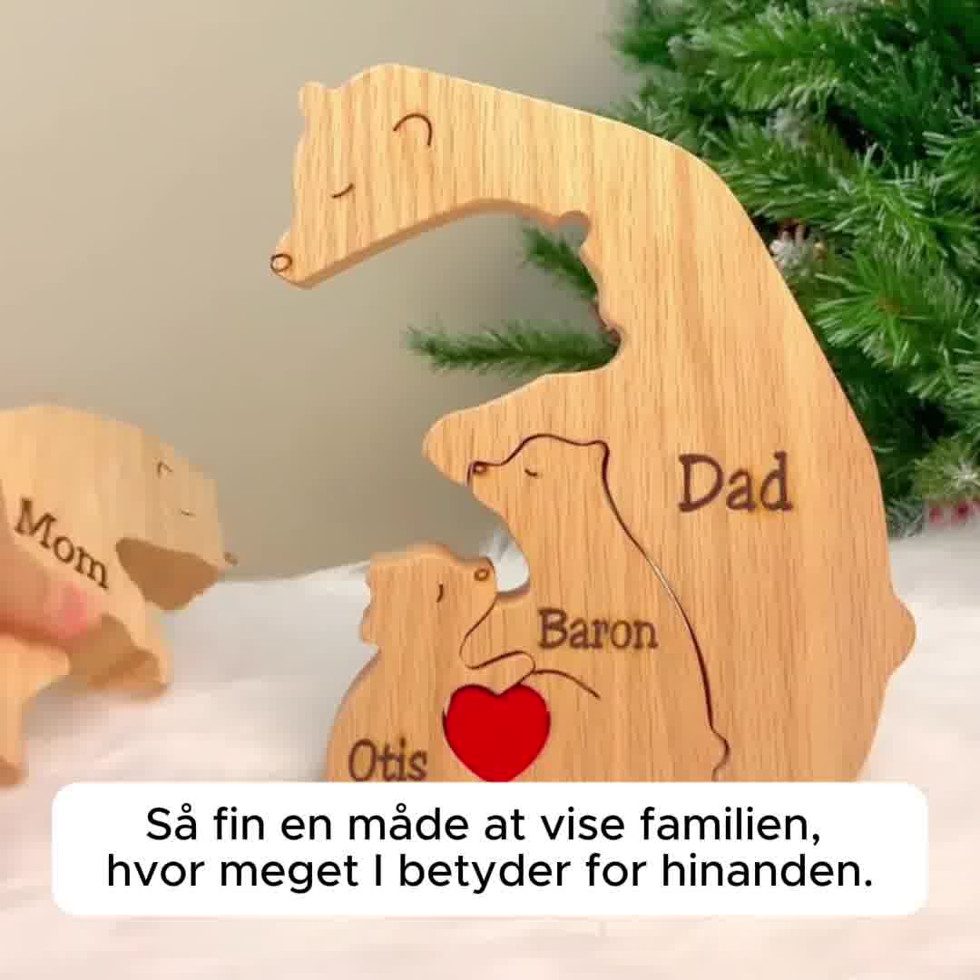Hold familien tæt på hjertet