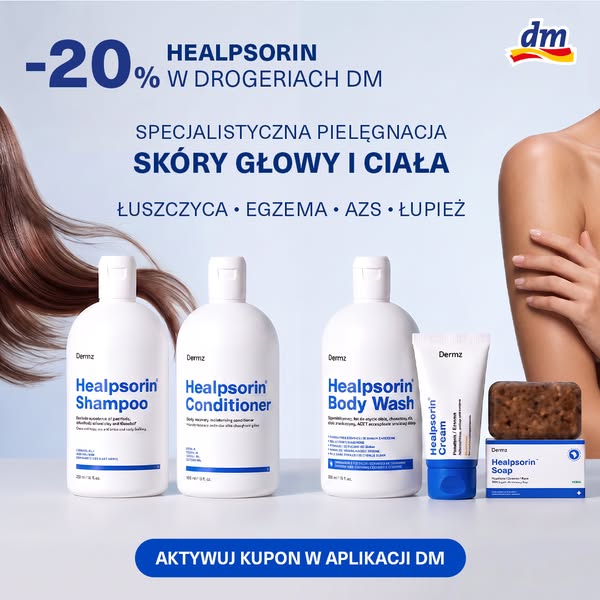 Healpsorin teraz 20% taniej w dm >>>