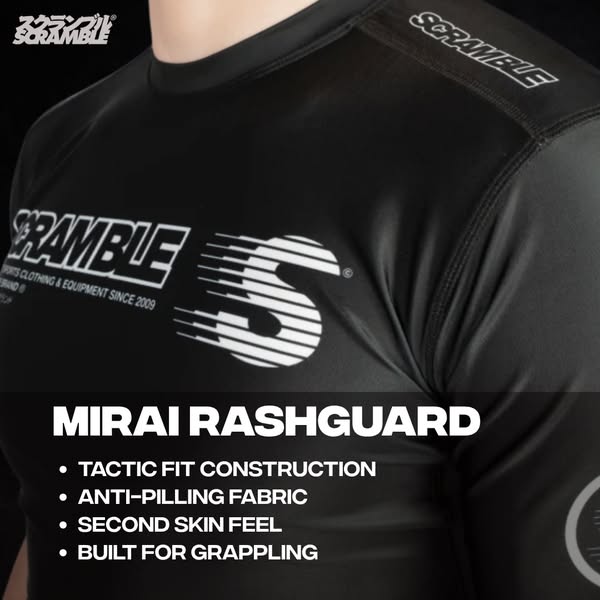 Mirai Rashguard - Black