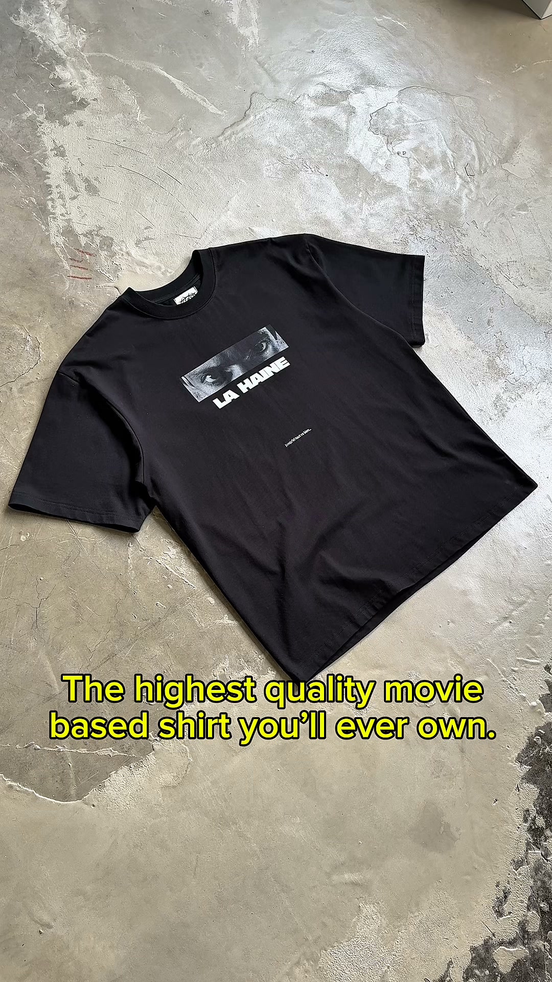 Film-based t-shirts done right.