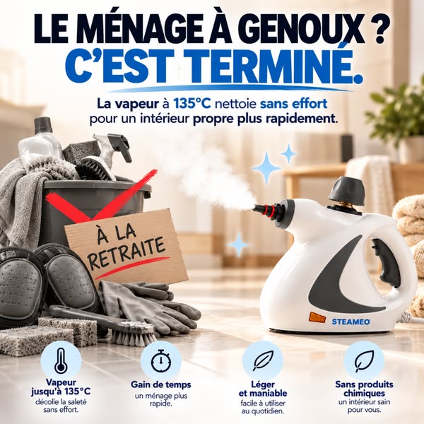 LE MÉNAGE À GENOUX ? C’EST TERMINÉ