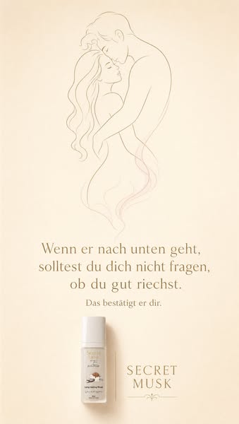 Gut riechen. Auch da unten.