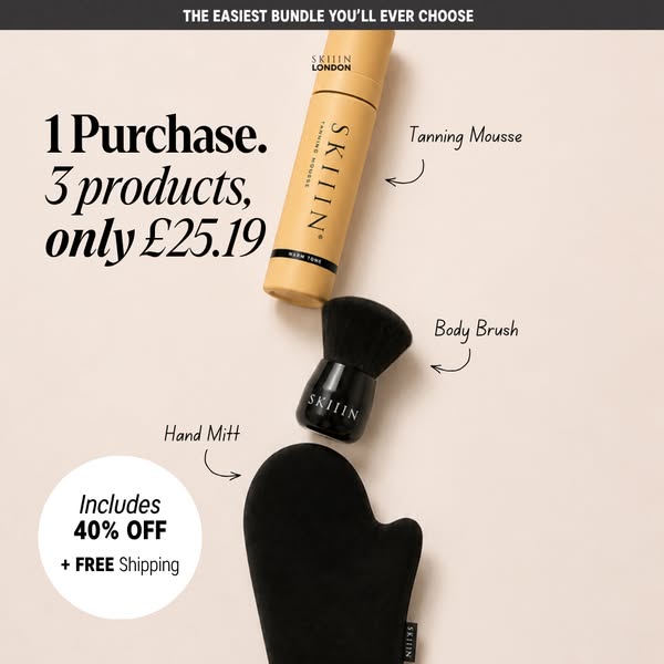 3 Tanning Essentials for £26.99