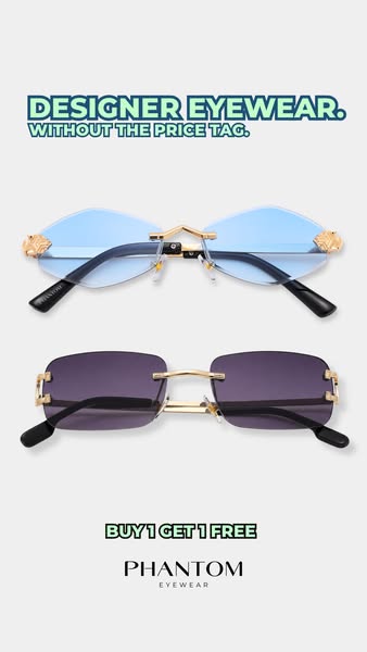 Anúncio de Phantom Eyewear