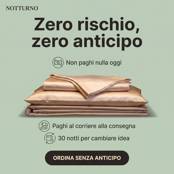 Set completo in seta a 70€