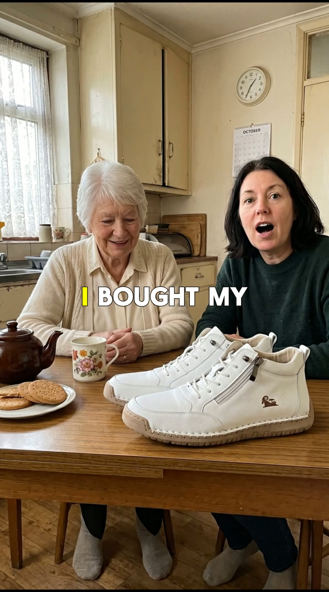The shoes she'll actually wear