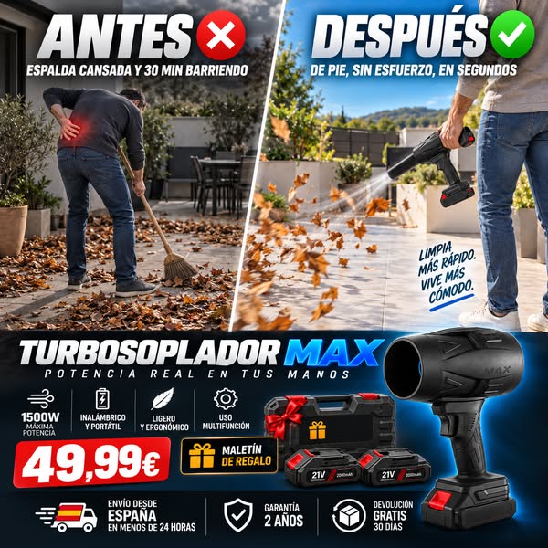 TurboSoplador MAX™ -50%