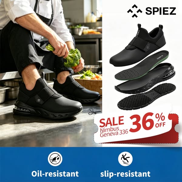 Unisex - Slip on, waterproof, air cushion, easy to clean