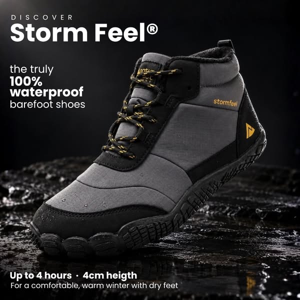 Barefoot Feeling. No More Wet Socks.
