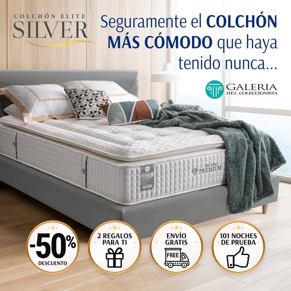 Colchón Elite Silver, de Galería del Coleccionista