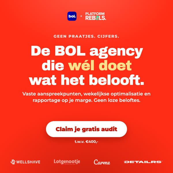 Gratis bol.com ads audit | Schaal naar €100k+