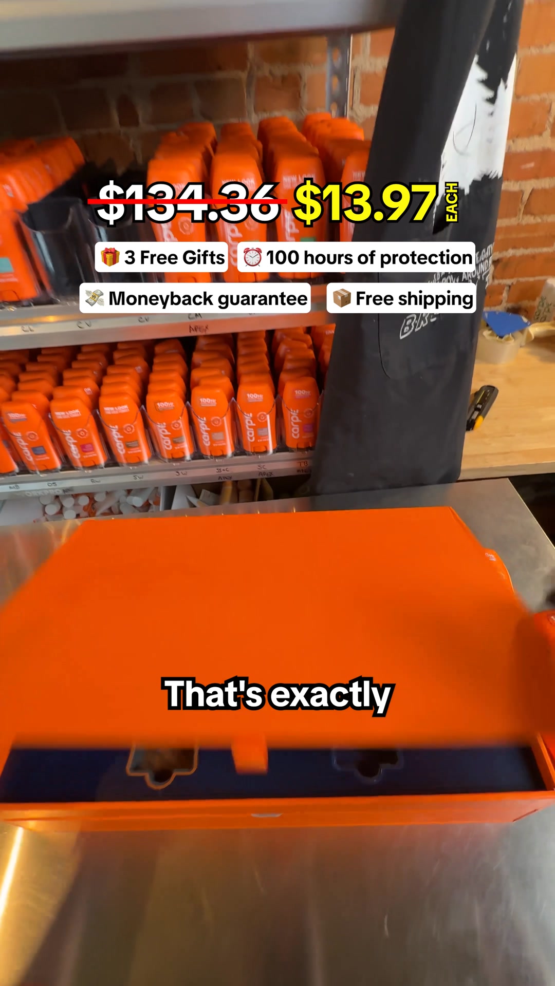 Save up to 56% with 4 free gifts! Try Carpe completely risk-free today!
