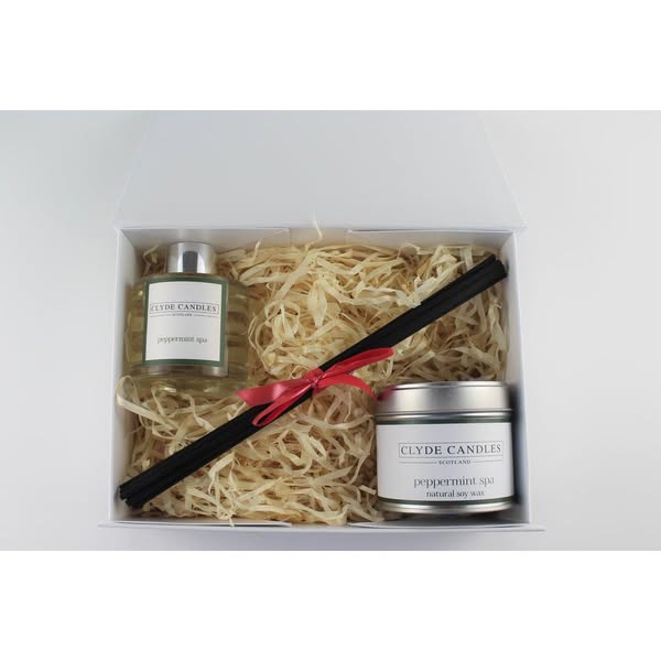 Clyde Candles Diffuser & Candle Gift Box Set