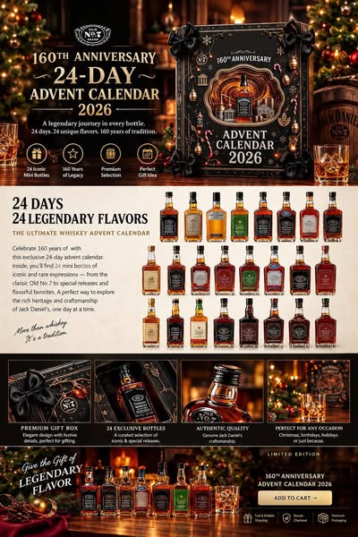160th Anniversary Advent Calendar 2026