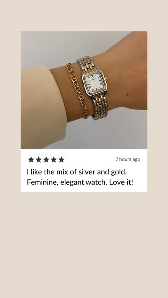 Classic Watch in three colors